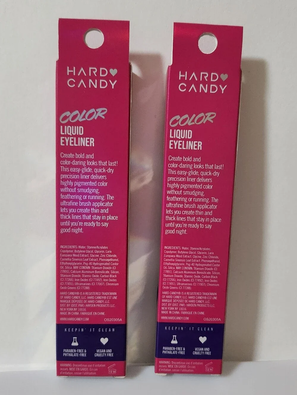 #1811 Like Royalty Lot of 2 (two) Hard Candy Stroke Liquid Eyeliner